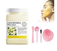 Maschera in Gelatina Peel-off - Peel Off Facial Jelly Mask, Maschera Idratante e Nutriente per una Pelle Luminosa e Liscia, Ideale per lo Sbiancamento e il Ringiovanimento della Pelle(Camomilla)