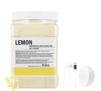 Maschera in Gelatina Peel-off - Peel Off Facial Jelly Mask, Maschera Idratante e Nutriente per una Pelle Luminosa e Liscia, Ideale per lo Sbiancamento e il Ringiovanimento della Pelle(limone)