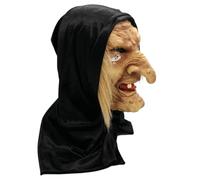 Maschera In Lattice con parrucca, copricapo da di Halloween divertente e | Costume Horror E Cosplay Per Uomo Donna Feste Natale Festival Musicali Pasqua Palcoscenico Teatro
