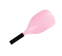Maschera in Plastica Rosa 3 Pezzi da Parrucchiere per Viso | Impugnatura Comoda e Struttura Robusta, Previene che Chioma Tocchi il Viso, Set Pratico da Tre Pezzi Colore Casuale