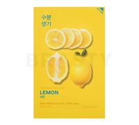 Holika Holika Pure Essence Lemon maschera in tessuto emolliente e rinfrescante con vitamina C 20 ml