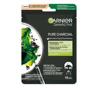 Garnier Skin Active Pure Charcoal maschera nera in tessuto con estratto di the nero 28 g