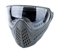 Maschera Integrale Tattica Antiappannamento Regolabile per Softair, con Occhiali Sostituibili Attacco per Casco, per Giochi All'Aperto Softair Cs Paintball(Gray)