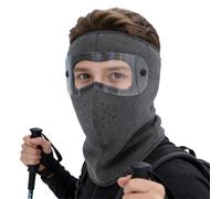 Maschera invernale - Cappelli in Spessore Isolamento Termico Rinforzato | Passamontagna da sci con visiera per sport invernali - unisex uomo donna per sci motoslitta escursionismo freddo
