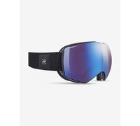 Maschera Julbo Lightyear nero con lente fotocromatica Reactiv Polarized 2-4 blu