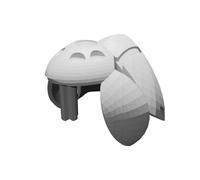 Maschera Kanohi Chuuk Guarigione per Bionicle Mata Metru Stampata 3D