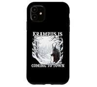 Maschera Krampus Costume Krampus Kramperl Evil Christmas Man Custodia per iPhone 11