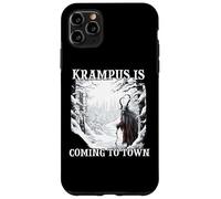 Maschera Krampus Costume Krampus Kramperl Evil Christmas Man Custodia per iPhone 11 Pro Max
