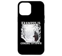 Maschera Krampus Costume Krampus Kramperl Evil Christmas Man Custodia per iPhone 12 Pro Max