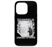Maschera Krampus Costume Krampus Kramperl Evil Christmas Man Custodia per iPhone 13 Pro