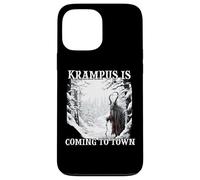 Maschera Krampus Costume Krampus Kramperl Evil Christmas Man Custodia per iPhone 13 Pro Max