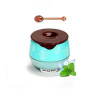 Maschera Labbra Notte al Miele - Lip Mask e Maschera Labbra Essence, Trattamento Idratante per Labbra Secche, Riduce Linee Labiali (#Menta, 5.5g)