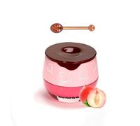 Maschera Labbra Notte al Miele - Lip Mask e Maschera Labbra Essence, Trattamento Idratante per Labbra Secche, Riduce Linee Labiali (#Pesca, 5.5g)