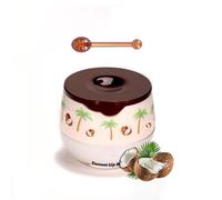 Maschera Labbra Notte al Miele - Lip Mask e Maschera Labbra Essence, Trattamento Idratante per Labbra Secche, Riduce Linee Labiali (#Cocco, 5.5g)