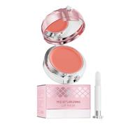 Maschera Labbra Per Il Sonno, Balsamo Idratante Con Pennello E Specchietto, Trattamento Volumizzante Antirughe, Per Labbra Idratate, Carnose E Irresistibili (12g)