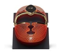 FAQ 202, maschera viso smart con fototerapia NIR+7 LED | Maschera viso antirughe per acne e macchie scure | Cura della pelle anti-età | Dispositivo indossabile senza fili | 600 punti luminosi