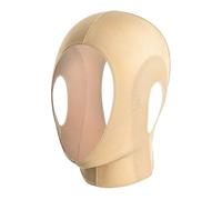 Maschera Lifting Viso Lifting del viso Maschera V Shaper Benda dimagrante for il Sollevamento mento e delle guance Fascia di bellezza Collo sottile Strumenti for la cura(Khaki 2)