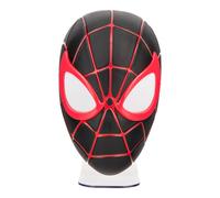 Paladone Miles Morales Spider-Man Mask Light, lampada a LED da parete o autoportante, con licenza ufficiale Marvel Comics, prodotto per camere da letto, casa e collezionisti, idee regalo