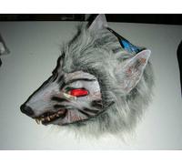 Maschera Lupo Mannaro Red Eye Halloween 2444