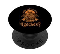 Maschera Mantello Medioevo Peste Medioevo Medico Ma Hai Provato Le Sanguisughe PopSockets PopGrip Adesivo