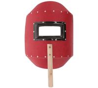 Maschera Manuale Vulcanizzata Rossa Fibra in Saldatura