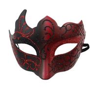 Maschera Masquerade Sexy Veneziana Maschera Viso Maschera di Piume Nero Maschera Di Corvo Romano Greco Uomo Veneziano Maschera Occhi Veneziana per Mascherata