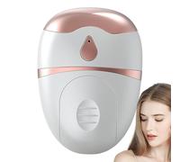 Maschera massaggiante per gli occhi con funzione riscaldante e rinfrescante, massaggiatore viso e contorno occhi, vibrazione defaticante portatile, 2 modalità di riduzione delle tasche, cura della