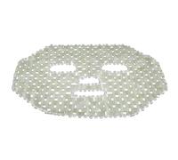 Maschera Massaggio in Jade per Viso, Raffreddabile e Lavabile | Sagomatura Aderente, Uso Caldo o Freddo, Aiuta Microcircolo Oculare, Pratica in Borsa