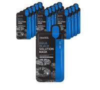 Maschera Mediheal Aqua Black Solution | 15 fogli | idratante e schiarente | C...