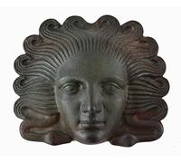 Maschera Medusa Miniatura con effetto bronzo - Teatro Greco Antico - Gorgon Medousa