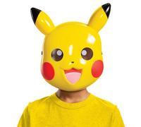 Maschera Mezza Pikachu Per Bambini | Taglia Unica