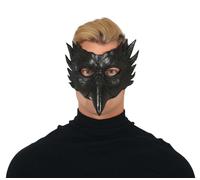 Maschera mezzo viso gufo barbagianni in foam