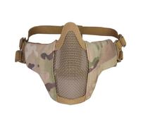 Maschera mezzo viso half face con rete in metallo Multicam Emersongear