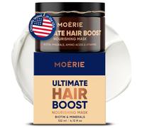 Maschera minerale anticaduta capelli Moérie, crema contro la caduta capelli uomo e donna per capelli più lunghi e pieni, prodotti per capelli vegan-friendly senza parabeni e silicone (100 ml)