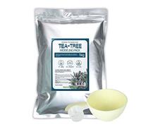 Maschera modellante con tea tree - Needs Nature Maschera di gomma coreana per viso - Raffreddamento e bilanciamento della pelle Spa Pack | Set da 1000 g con strumento