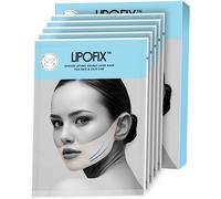 Maschera Modellante V-Line Lipofix - Soluzione Avanzata per Scolpire Mento e Mascella, Rassodante e Lifting. 5 Maschere.