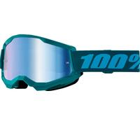 100% Maschera Strata 2 Stone - Lente A Specchio Blu