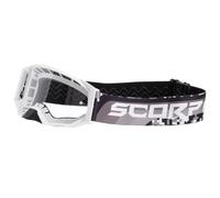 Scorpion MX S24, occhiali L male Nero/Bianco Trasparente