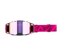 Maschera Motoslitta Klim Edge Focus Zebra Rosa Glo Zebra Rosa Glo