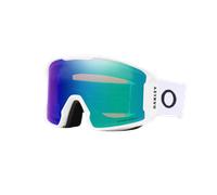 Maschera Motoslitta Oakley Line Miner L Opaco-Prism Snow Sapphire Irid Bianco Opaco Bianco Opaco