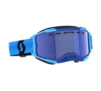 Maschera Motoslitta Scott Fury Blu/Nero Blu,Nero