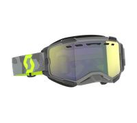 Maschera Motoslitta Scott Fury Grigio Chiaro/Giallo Neon Grigio Chiaro,Giallo Neon