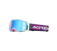 maschera mtb vitrion mirror azzurro/bianco lente specchiata 0027520.487 Acerbis