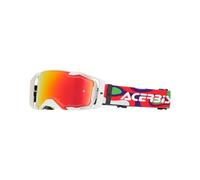 maschera mtb vortex mirror bianco/rosso lente specchiata 0027785.239 Acer nd