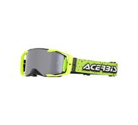 maschera mtb vortex mirror nero/giallo fluo lente specchiata 0027785.457 Acerbis
