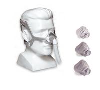 Maschera nasale Philips CPAP Wisp - con valvola di espirazione e fascia elastica - include tre cuscinetti (S/M, L, XL)