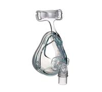 Maschera naso-bocca Hoffrichter Cirri Comfort NIPPV senza valvola - con fascia e cuscinetto per maschera inclusi, disponibile nelle taglie S, M o L - Maschera CPAP facciale completa - senza valvola (N