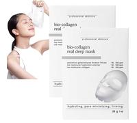 Maschera Nifora Hydra, Maschera per collagene bio -Nifora coreano, idratazione profonda e bi o di collagen e di collagenes per la cura della pelle, ridurre le linee sottili e le rughe (2box)