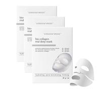 Maschera Nifora Hydra, Maschera per il viso a bio di collagene, riduce le rughe e le rughe, riducono le rughes, con ingredienti vegani naturali al 100% (3pcs)