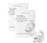 Maschera Nifora Hydra, Maschera per il viso a bio di collagene, riduce le rughe e le rughe, riducono le rughes, con ingredienti vegani naturali al 100% (2pcs)